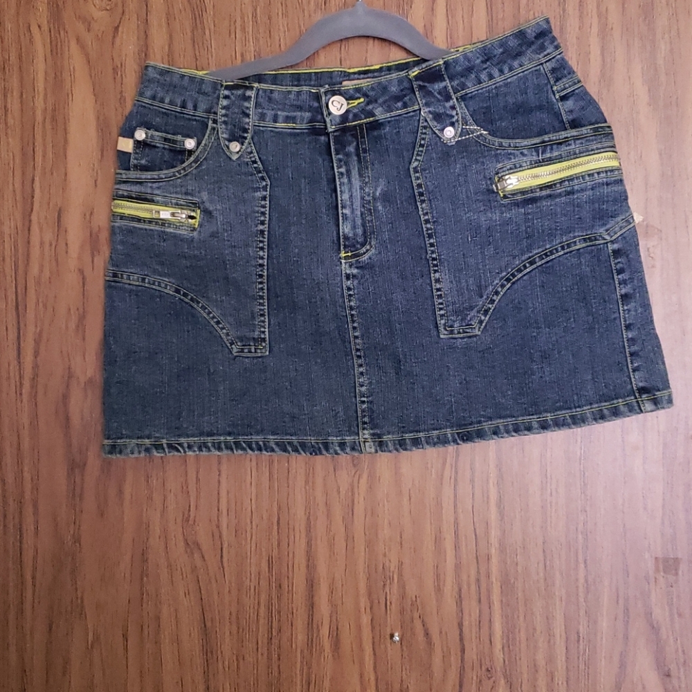 Denim skirts